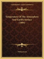 Temperature Of The Atmosphere And Earth's Surface 1120863775 Book Cover