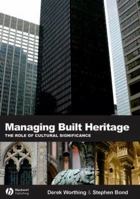 Built Cultural Heritage 1405119780 Book Cover