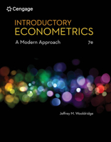 Introductory Econometrics: A Modern Approach 0324113641 Book Cover