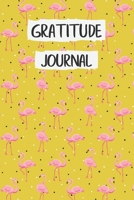 Gratitude Journal: Elegant Flamingo Pattern Design Gratitude Journal for Daily Thanksgiving & Reflection, Gratitude Prompt 1698964595 Book Cover