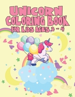 Unicorn Coloring Book for Kids Ages 2-4: Magical Creatures Unicorns to Color 169551842X Book Cover