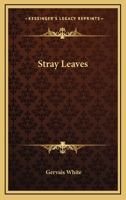 Stray Leaves 054832218X Book Cover