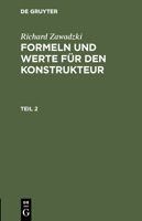 Formeln und Werte f�r den Konstrukteur 348677493X Book Cover