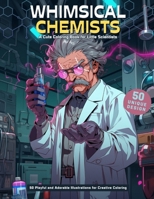 Whimsical Chemists: A Cute Coloring Book for Little Scientists: 50 Playful and Adorable Illustrations for Creative Coloring B0CLJS85R2 Book Cover