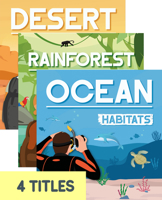 Habitats (Set of 4) B0DZ89LZ8Q Book Cover