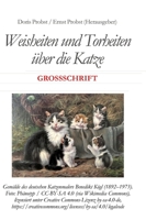 Weisheiten und Torheiten über die Katze: Großschrift (German Edition) 3384489853 Book Cover