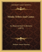 Hindu Tribes And Castes 101881910X Book Cover