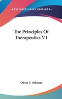 The Principles Of Therapeutics V1 1430482427 Book Cover