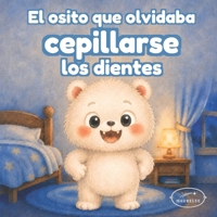 El osito que olvidaba cepillarse los dientes: Un cuento infantil para dormir sobre higiene dental, rutinas saludables y cuidado personal para niños de 3 a 6 años (Spanish Edition) B0H6QKPV66 Book Cover