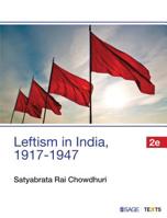 Leftism in India, 1917–1947 9386446189 Book Cover