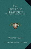 The Nature of Personality 128600358X Book Cover