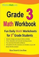 Grade 3 Math Workbook: Fun Daily Math Worksheets for 3rd Grade Students 1986396355 Book Cover