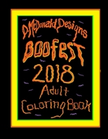 D. McDonald Designs Boofest 2018 Adult Coloring Book 1722908874 Book Cover