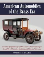 American Automobiles of the Brass Era 0786471360 Book Cover