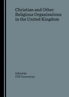 Christian and Other Religious Organisations in the United Kingdom 190565104X Book Cover