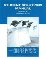 Student Solutions Manual for Essential College Physics, Volume 1 0321611209 Book Cover