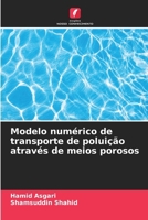 Modelo numérico de transporte de poluição através de meios porosos (Portuguese Edition) 6202428775 Book Cover