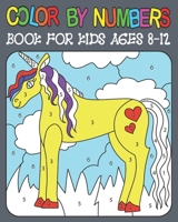 Color By Numbers book For Kids Ages 8-12: Large Print Birds, Flowers, Animals and Pretty Patterns B0946H64Y8 Book Cover