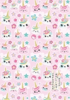Japanese Writing Book: Japanese Composition Notebook: Kawaii Cat Unicorn Themed with Genkouyoushi Paper and lined paper to Practice Writing Japanese, Kanji Characters and Kana note taking and Japanese 1671105117 Book Cover