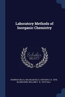 Laboratory Methods of Inorganic Chemistry 1016140665 Book Cover