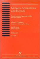 Mergers, Acquisitions, and Buyouts: A Transactional Analysis of the Governing Tax, Legal, and Accounting Considerations [With Disk] 073553117X Book Cover
