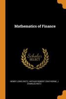 Mathematics of Finance 1017236542 Book Cover