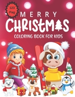 HAPPY MERRY CHRISTMAS: PAINT AND COLOR B0CGL336F2 Book Cover