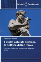 Il diritto naturale cristiano: la dottrina di San Paolo (Italian Edition) 6202000422 Book Cover