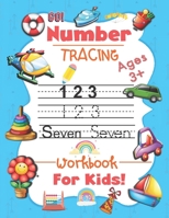 Number tracing workbook For kids: number tracing, Counting, addition practice workbook for Pre K & kindergarten, toldders and kids Ages 3-5 (Math Acti B08B3335YP Book Cover