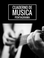Cuaderno De Musica Pentagrama: Libreta Notaci�n Musical, Tama�o A4, 110 p�ginas 1077380976 Book Cover