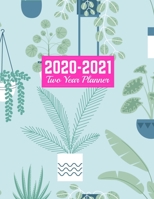 2020-2021 Two Year Planner: Neat Daily Weekly Monthly 2020-2021 Planner Organizer, Agenda, Schedule and To Do List Journal | Art Cover 00023189 1712959859 Book Cover