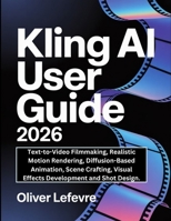 Kling AI User Guide 2026: Text-to-Video Filmmaking, Realistic Motion Rendering, Diffusion-Based Animation, Scene Crafting, Visual Effects Development and Shot Design. B0GCCLJ82Z Book Cover