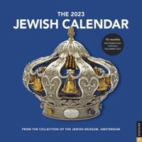 The Jewish Calendar 16-Month 2022-2023 Wall Calendar: Jewish Year 5783 0789342162 Book Cover