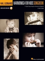 Hal Leonard Harmonica for Kids Songbook - 11 Popular Songs Arranged on Harmonica for Beginners with Online Play-Along Tracks 1540050963 Book Cover