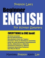 Preston Lee's Beginner English for Korean Speakers 1976466067 Book Cover