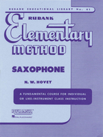 Rubank Elementary Method for Saxophone 1423444817 Book Cover