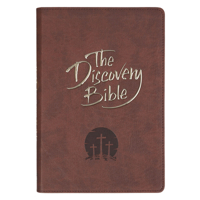 The Discovery Bible Faux Leather Brown B0GZLYC4SJ Book Cover