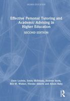 Effective Personal Tutoring and Academic Advising in Higher Education 1916925057 Book Cover