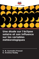 Une étude sur l'éclipse solaire et son influence sur les variables météorologiques (French Edition) 6202767847 Book Cover