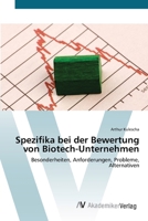 Spezifika bei der Bewertung von Biotech-Unternehmen 3639400275 Book Cover