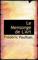 Le Mensonge de L'Art 055992559X Book Cover