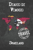 Diario di Viaggio Swaziland: 6x9 Diario di viaggio I Taccuino con liste di controllo da compilare I Un regalo perfetto per il tuo viaggio in Swaziland e per ogni viaggiatore 1675019460 Book Cover