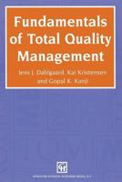 Fundamentals of Total Quality Management: Process Analysis and Improvement 0412570602 Book Cover