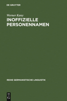 Inoffizielle Personennamen 3484311274 Book Cover
