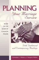 Planning Your Marriage Service 0819215902 Book Cover