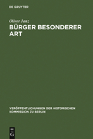 B�rger Besonderer Art: Evangelische Pfarrer in Preu�en 1850-1914 311014140X Book Cover