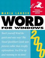 Word 2000 for Windows 0201354284 Book Cover