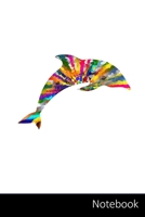 Notebook: Dolphin themed ruled Notebook / Journal / Diary / Composition Book / Planner / Log Book / Notes  - 6 x 9 inches (15,24 x 22,86 cm), 110 wide ruled pages with date line on top, glossy finish 1671837886 Book Cover