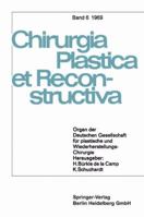 Organ Der Deutschen Gesellschaft Fur Plastische Und Wiederherstellungs-Chirurgie 354004440X Book Cover