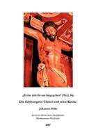 Er hat sich für uns hingegeben (Tit. 2, 14). Die Erlösungstat Christi und seine Kirche 3837008592 Book Cover